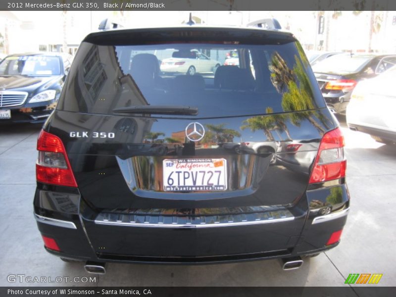 Black / Almond/Black 2012 Mercedes-Benz GLK 350