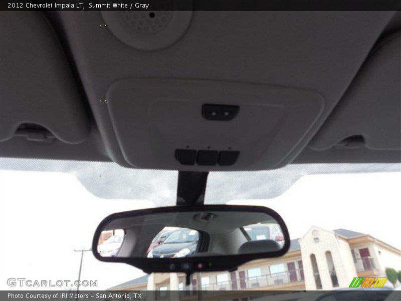 Summit White / Gray 2012 Chevrolet Impala LT