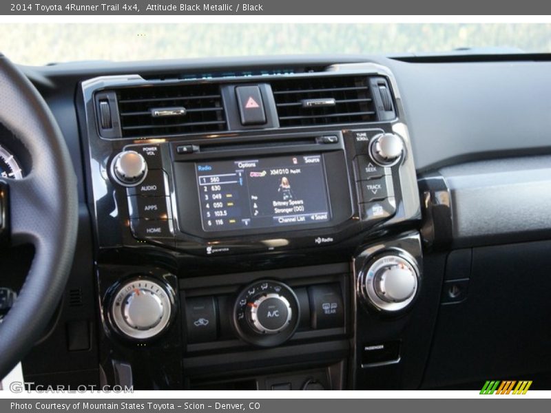 Attitude Black Metallic / Black 2014 Toyota 4Runner Trail 4x4