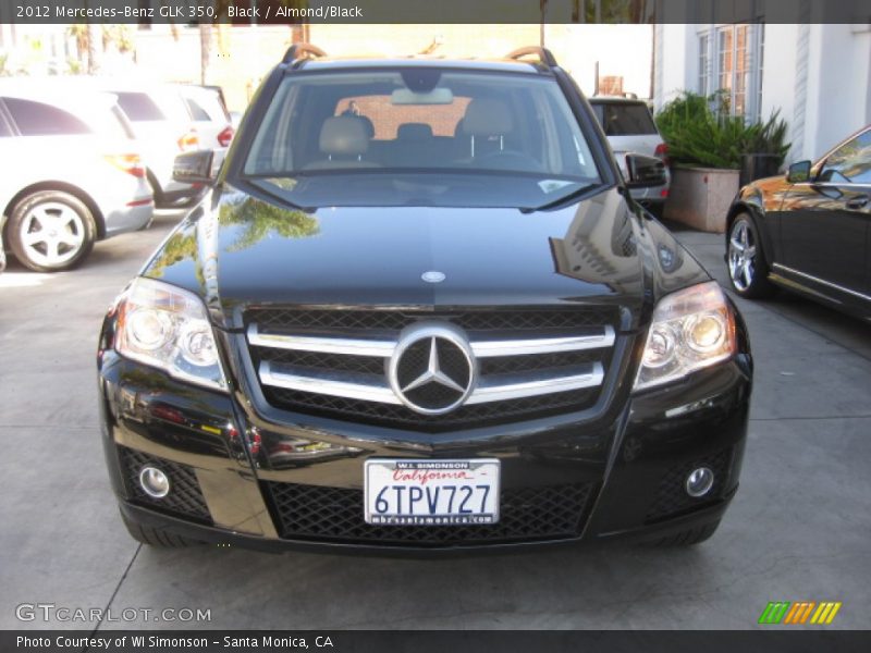 Black / Almond/Black 2012 Mercedes-Benz GLK 350