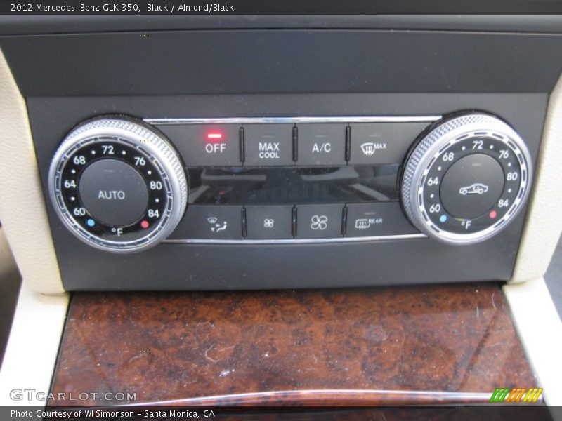 Black / Almond/Black 2012 Mercedes-Benz GLK 350