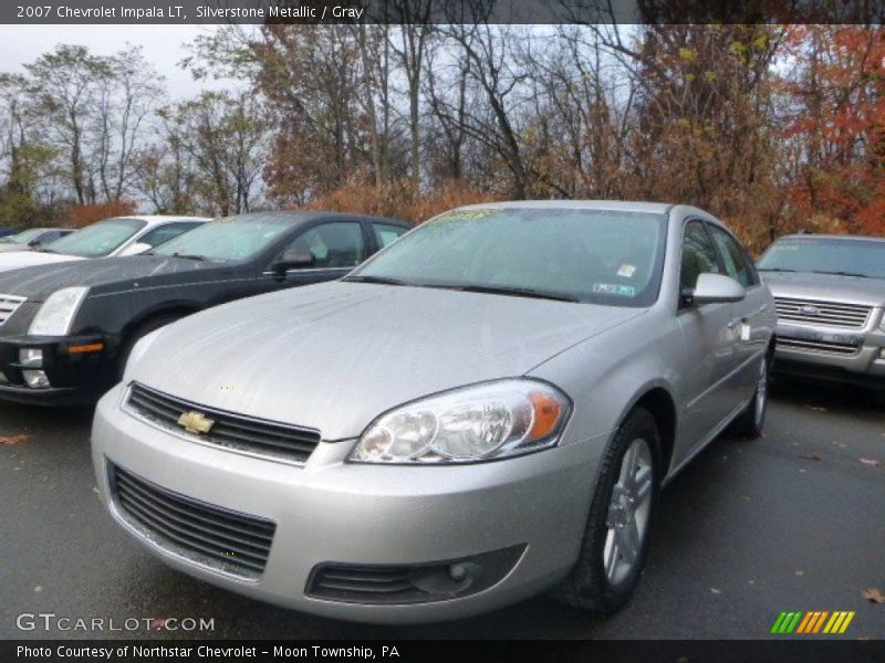 Silverstone Metallic / Gray 2007 Chevrolet Impala LT