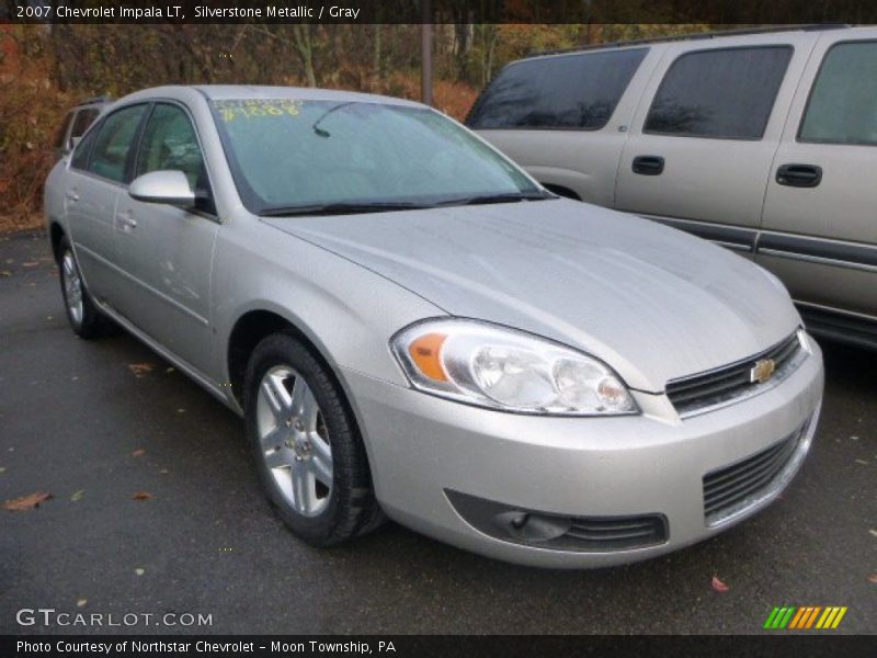 Silverstone Metallic / Gray 2007 Chevrolet Impala LT