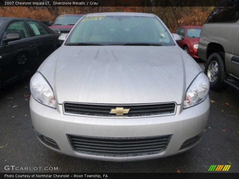 Silverstone Metallic / Gray 2007 Chevrolet Impala LT