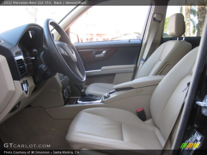 Black / Almond/Black 2012 Mercedes-Benz GLK 350