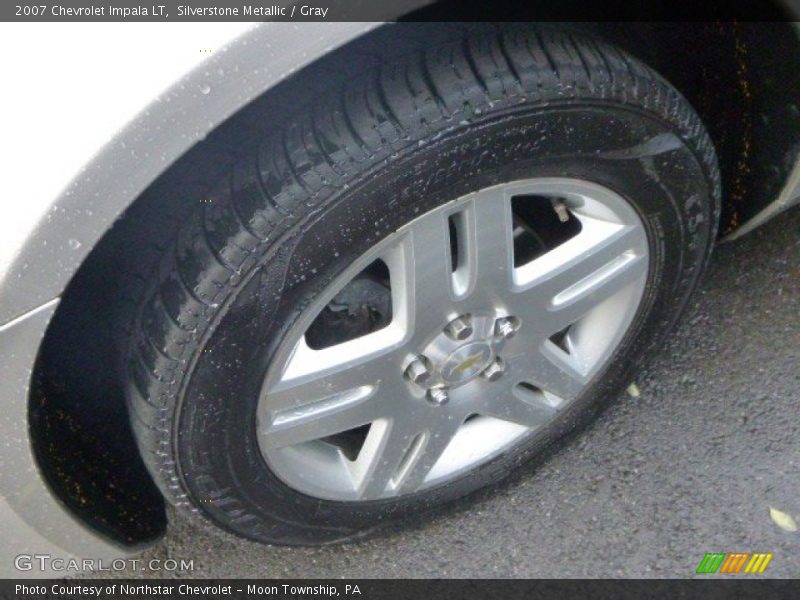Silverstone Metallic / Gray 2007 Chevrolet Impala LT