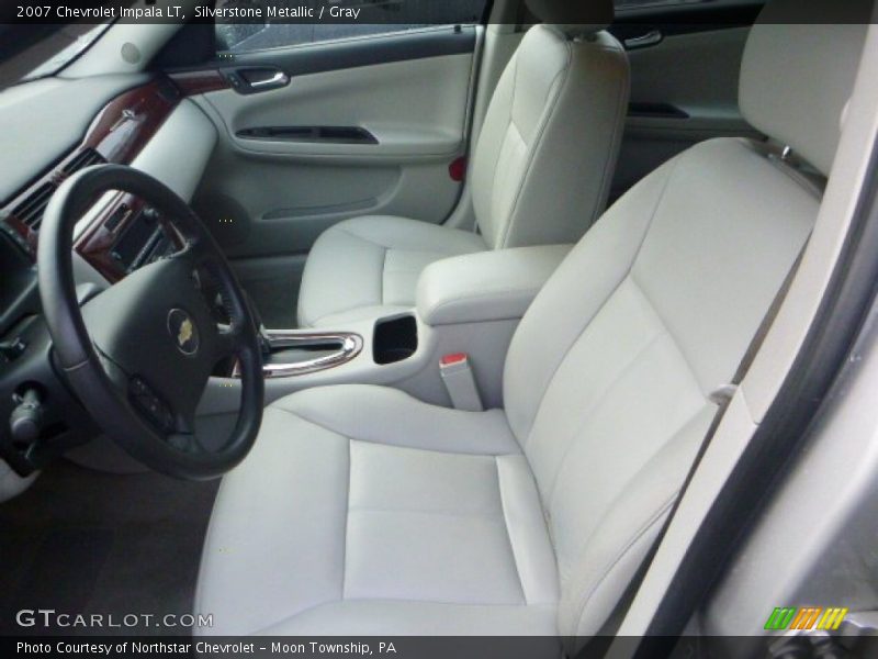 Silverstone Metallic / Gray 2007 Chevrolet Impala LT