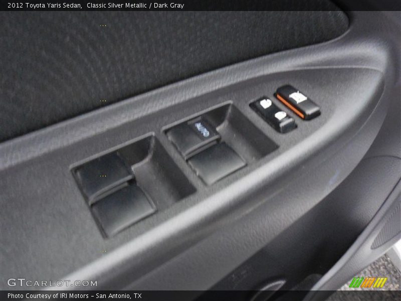 Classic Silver Metallic / Dark Gray 2012 Toyota Yaris Sedan