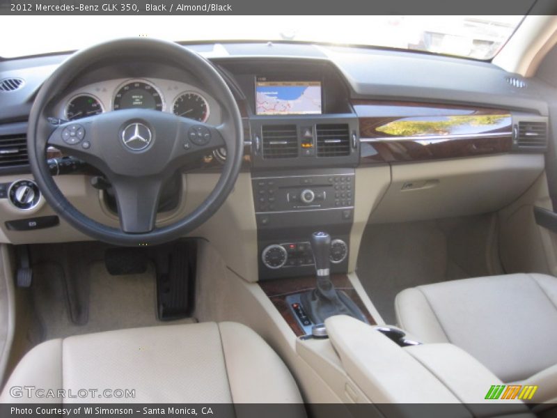 Black / Almond/Black 2012 Mercedes-Benz GLK 350