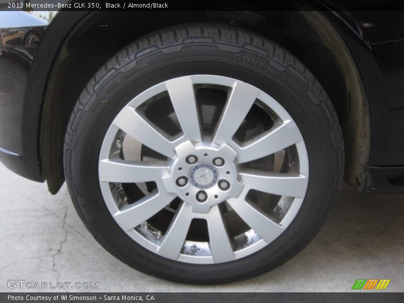 Black / Almond/Black 2012 Mercedes-Benz GLK 350