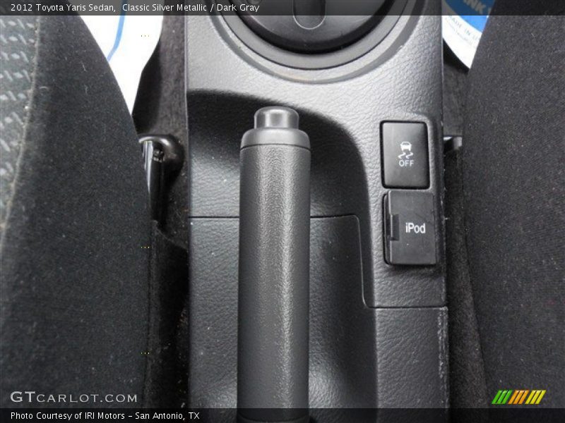 Classic Silver Metallic / Dark Gray 2012 Toyota Yaris Sedan