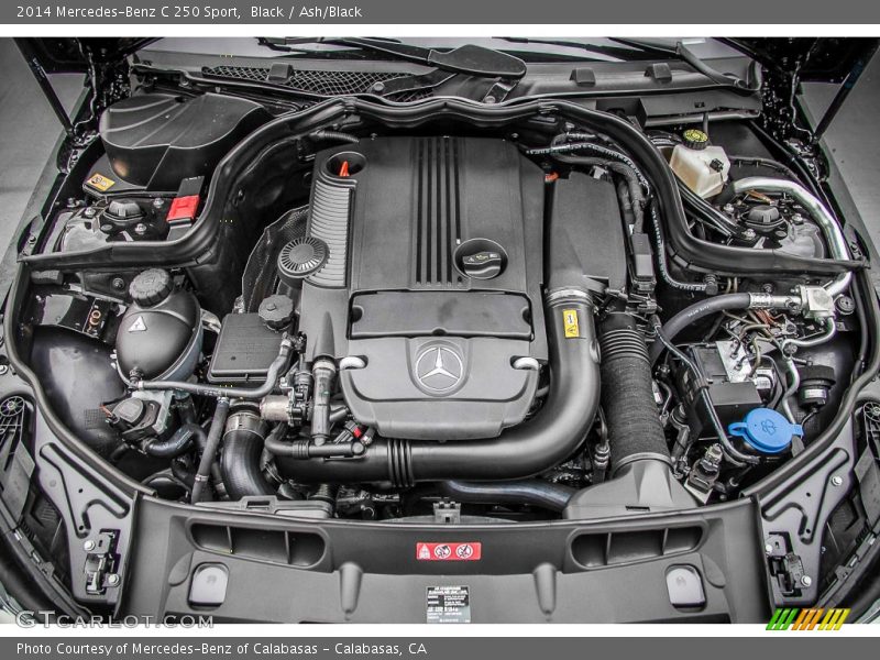 Black / Ash/Black 2014 Mercedes-Benz C 250 Sport