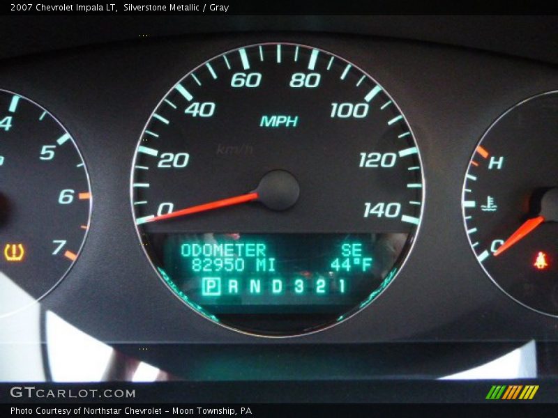 Silverstone Metallic / Gray 2007 Chevrolet Impala LT