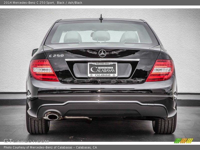 Black / Ash/Black 2014 Mercedes-Benz C 250 Sport