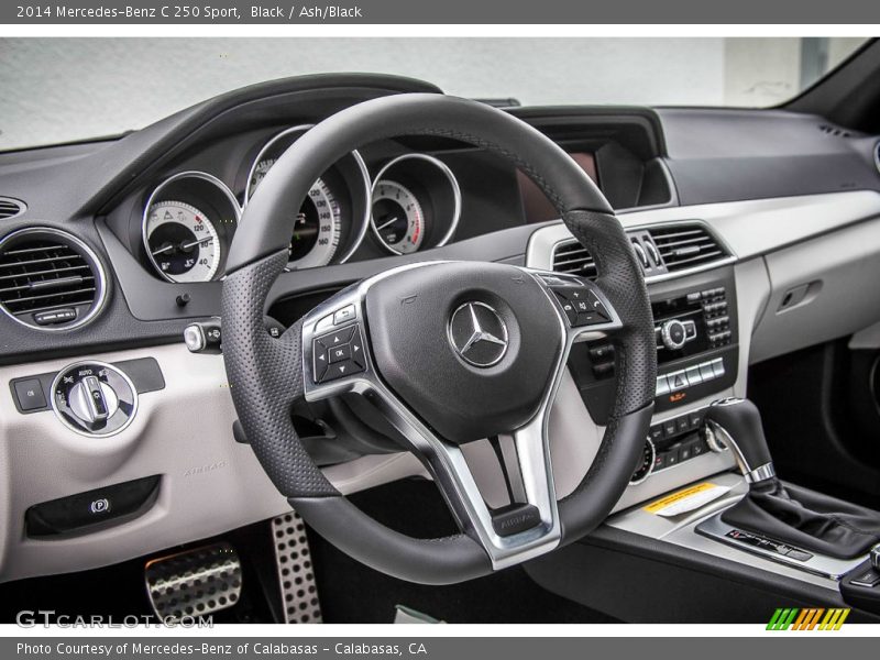 Black / Ash/Black 2014 Mercedes-Benz C 250 Sport
