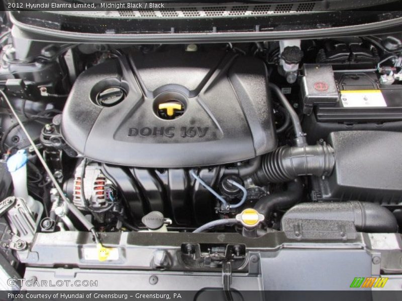 Midnight Black / Black 2012 Hyundai Elantra Limited