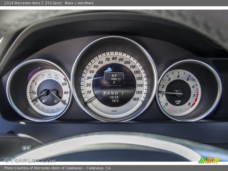 Black / Ash/Black 2014 Mercedes-Benz C 250 Sport