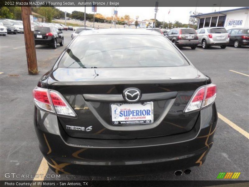 Autumn Bronze / Beige 2012 Mazda MAZDA6 i Touring Sedan