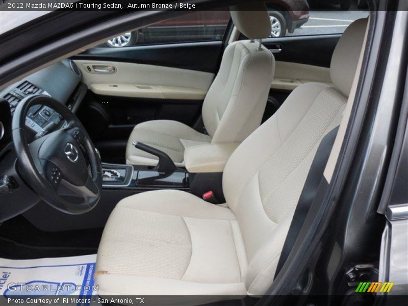 Autumn Bronze / Beige 2012 Mazda MAZDA6 i Touring Sedan
