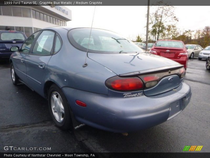 Graphite Blue Metallic / Medium Graphite 1999 Ford Taurus SE
