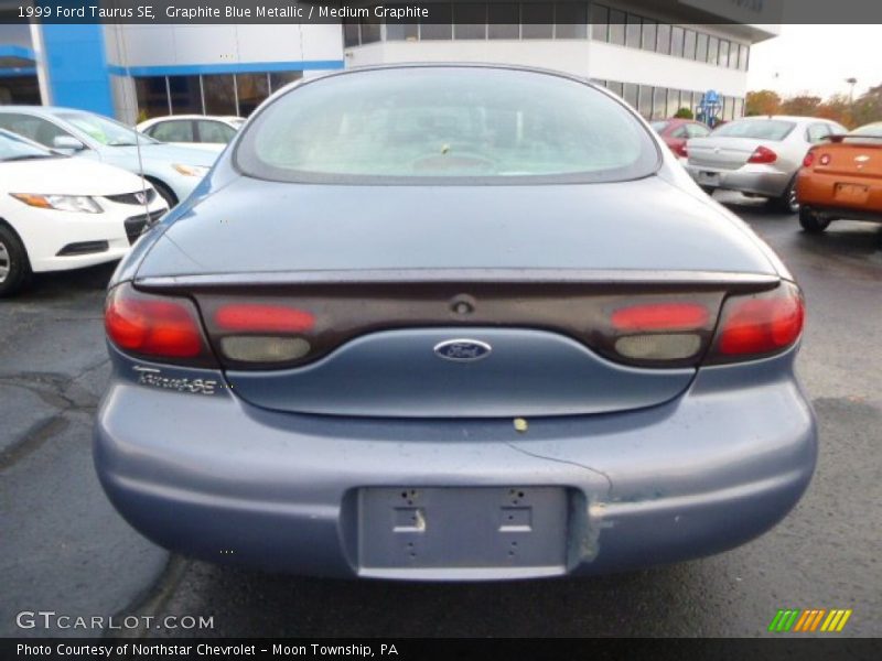 Graphite Blue Metallic / Medium Graphite 1999 Ford Taurus SE