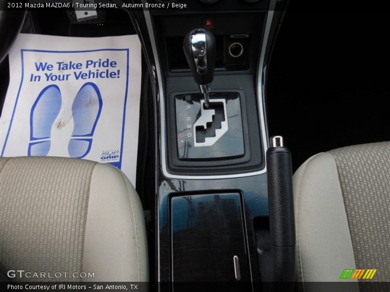 Autumn Bronze / Beige 2012 Mazda MAZDA6 i Touring Sedan