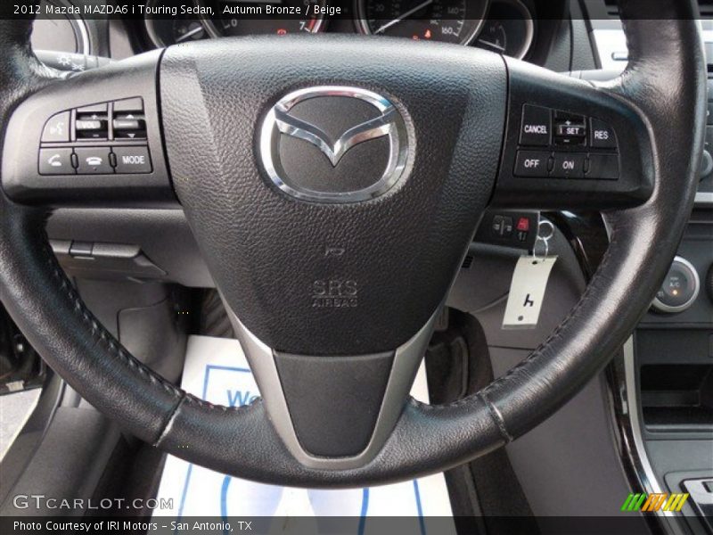 Autumn Bronze / Beige 2012 Mazda MAZDA6 i Touring Sedan