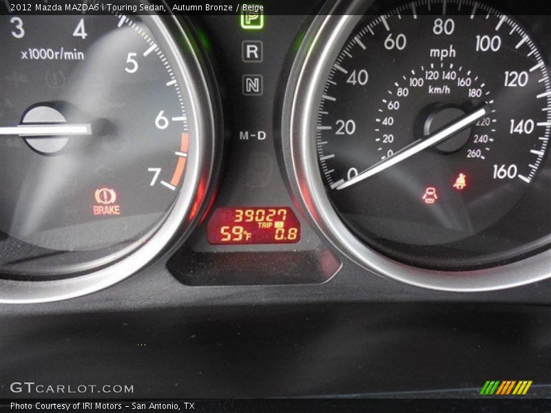 Autumn Bronze / Beige 2012 Mazda MAZDA6 i Touring Sedan