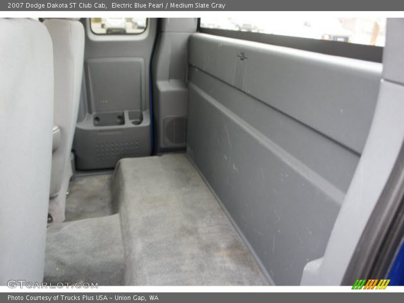 Electric Blue Pearl / Medium Slate Gray 2007 Dodge Dakota ST Club Cab