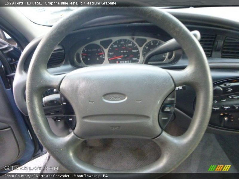 Graphite Blue Metallic / Medium Graphite 1999 Ford Taurus SE