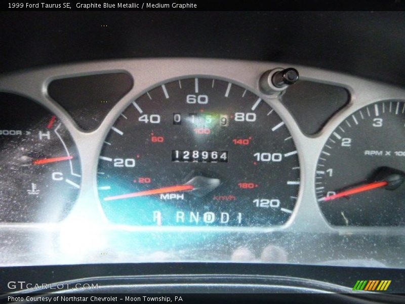 Graphite Blue Metallic / Medium Graphite 1999 Ford Taurus SE