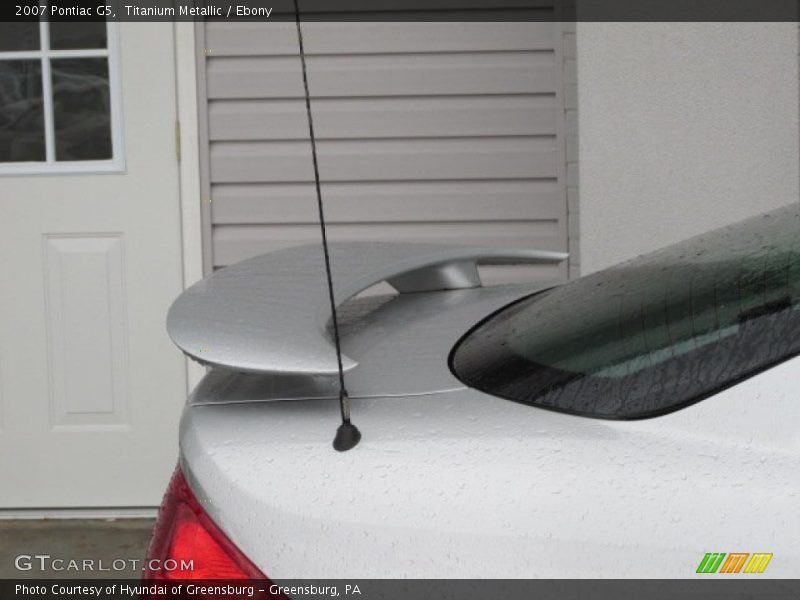 Titanium Metallic / Ebony 2007 Pontiac G5