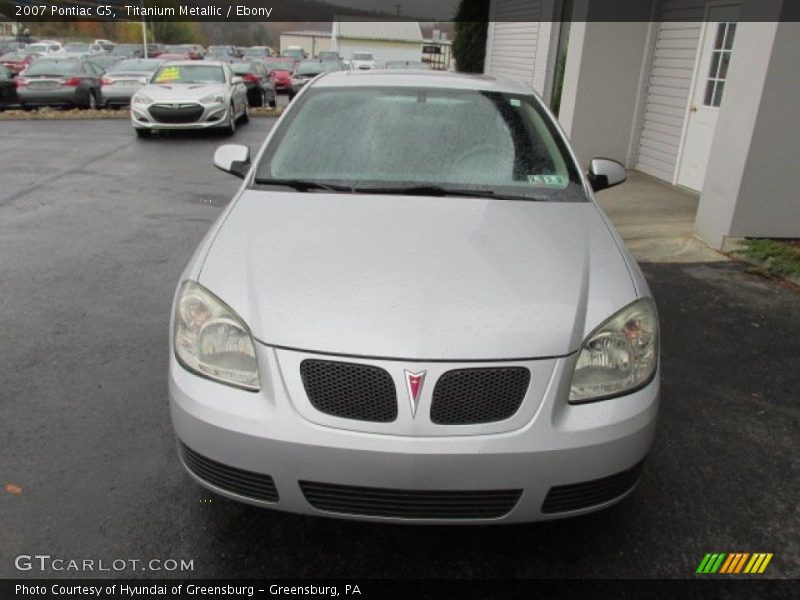 Titanium Metallic / Ebony 2007 Pontiac G5