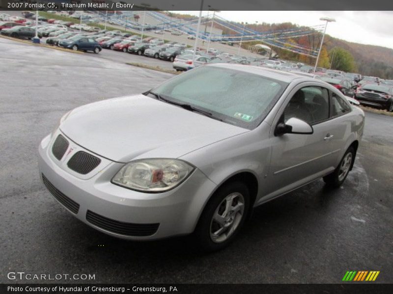 Titanium Metallic / Ebony 2007 Pontiac G5
