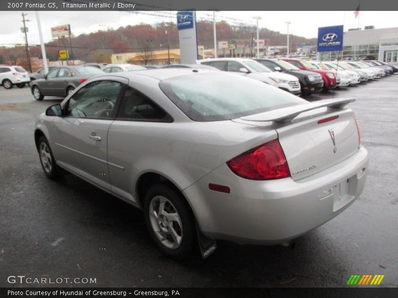 Titanium Metallic / Ebony 2007 Pontiac G5
