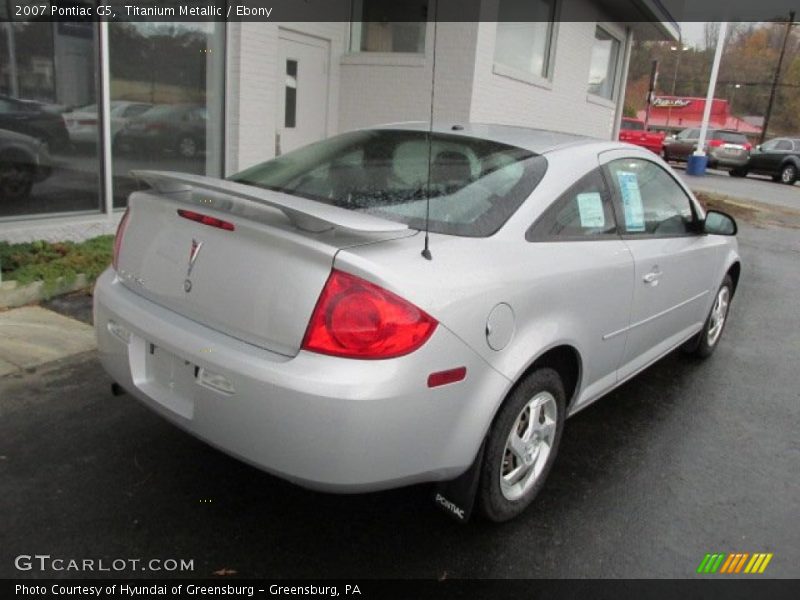 Titanium Metallic / Ebony 2007 Pontiac G5