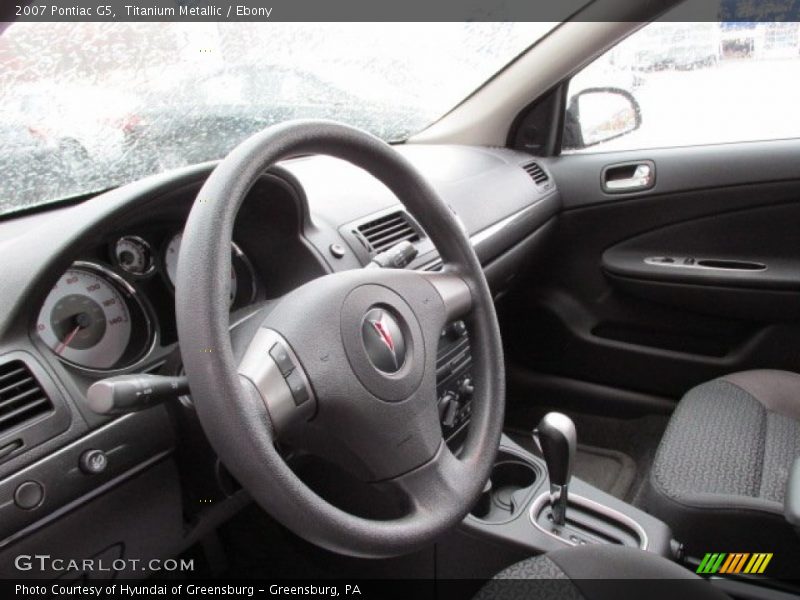Titanium Metallic / Ebony 2007 Pontiac G5