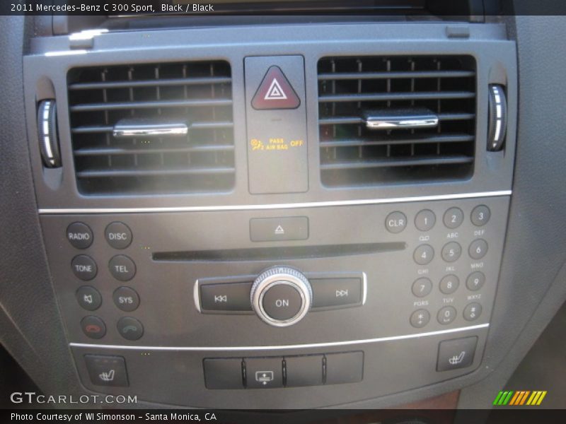 Black / Black 2011 Mercedes-Benz C 300 Sport
