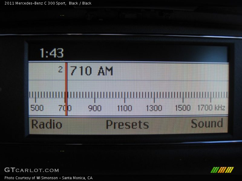 Black / Black 2011 Mercedes-Benz C 300 Sport