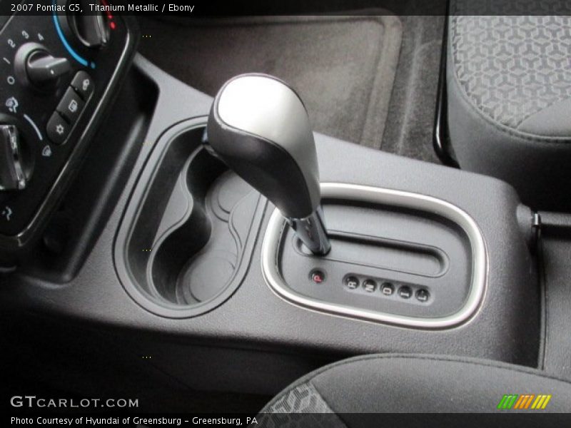 Titanium Metallic / Ebony 2007 Pontiac G5