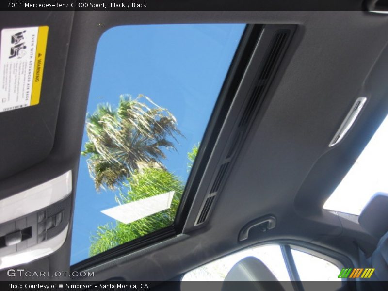 Black / Black 2011 Mercedes-Benz C 300 Sport