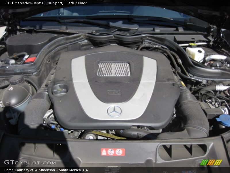 Black / Black 2011 Mercedes-Benz C 300 Sport