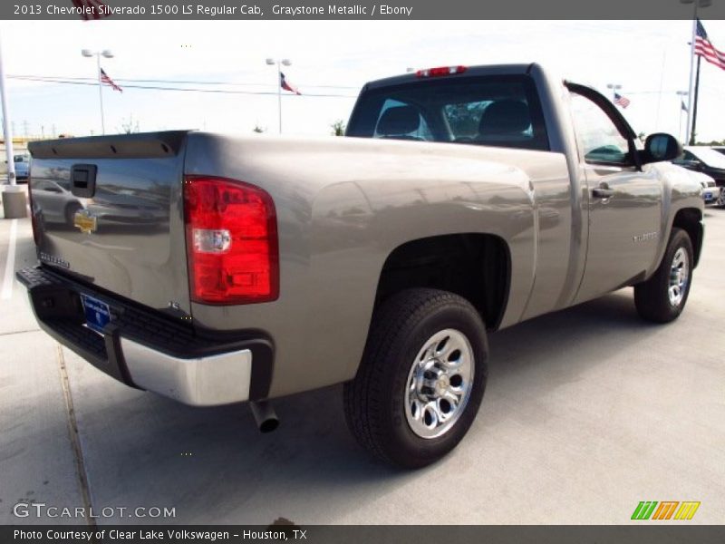 Graystone Metallic / Ebony 2013 Chevrolet Silverado 1500 LS Regular Cab