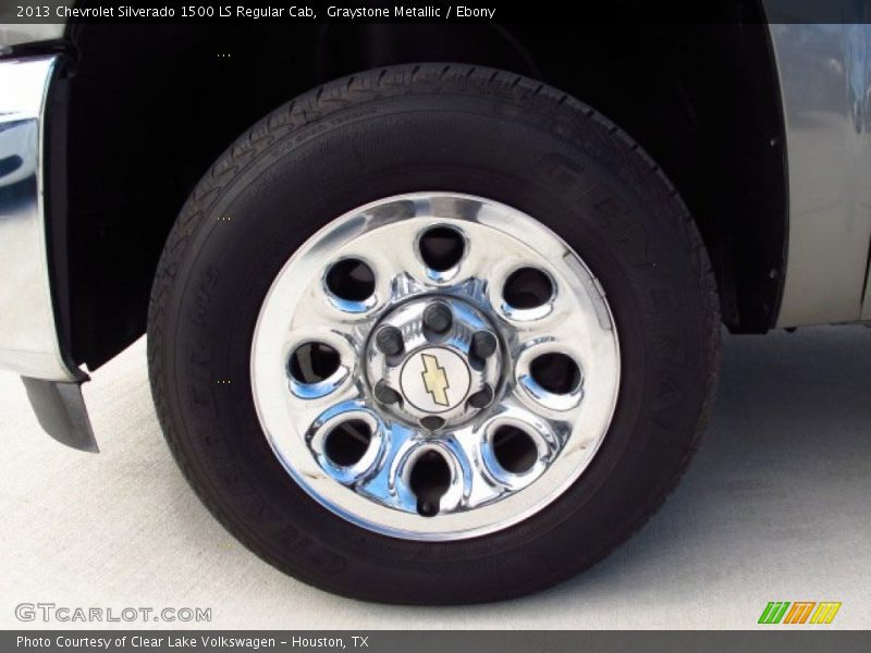 Graystone Metallic / Ebony 2013 Chevrolet Silverado 1500 LS Regular Cab