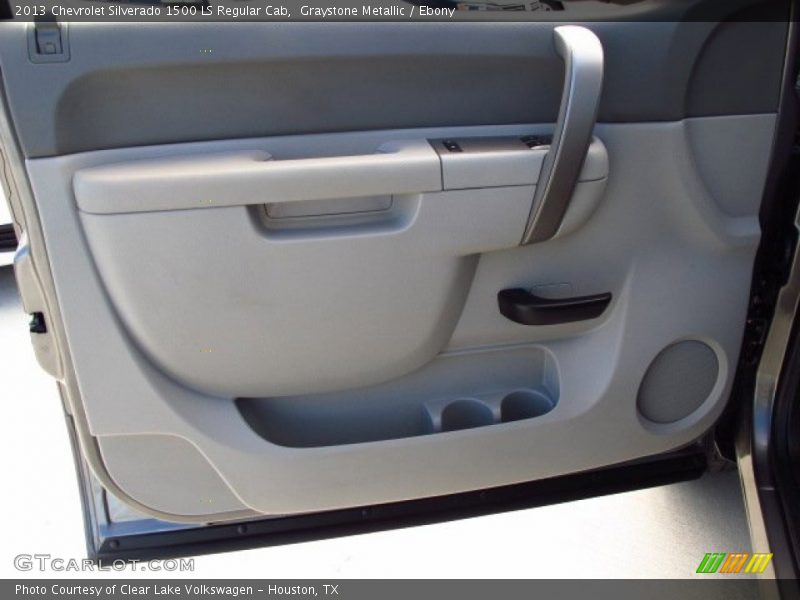 Graystone Metallic / Ebony 2013 Chevrolet Silverado 1500 LS Regular Cab