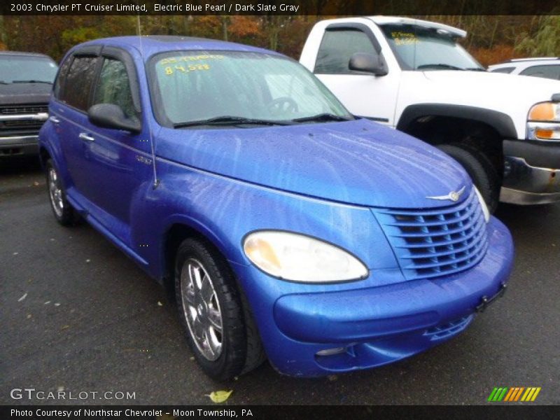 Electric Blue Pearl / Dark Slate Gray 2003 Chrysler PT Cruiser Limited