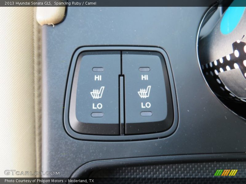 Sparkling Ruby / Camel 2013 Hyundai Sonata GLS