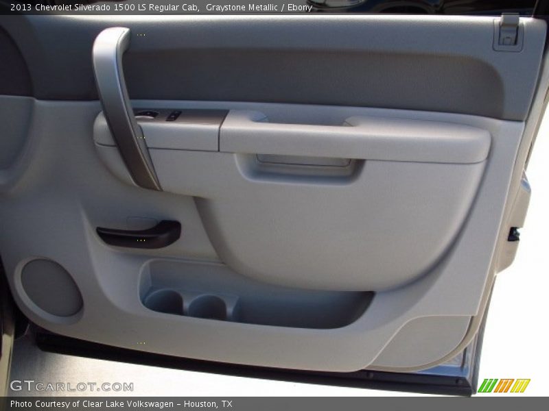 Graystone Metallic / Ebony 2013 Chevrolet Silverado 1500 LS Regular Cab