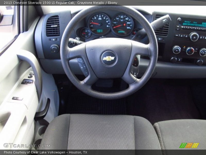 Graystone Metallic / Ebony 2013 Chevrolet Silverado 1500 LS Regular Cab