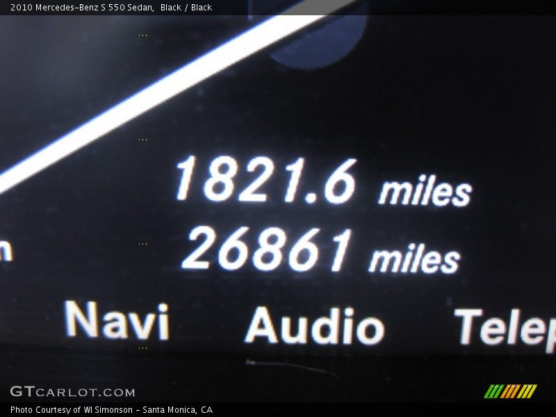 Black / Black 2010 Mercedes-Benz S 550 Sedan